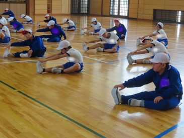 体幹バランストレーニングに挑戦！