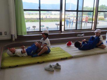 体力テストが終わりました！