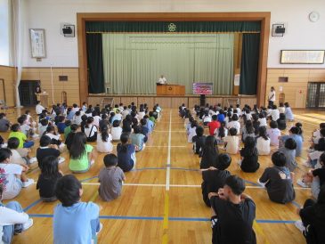 元気な声が戻ってきました！～2学期始業式～