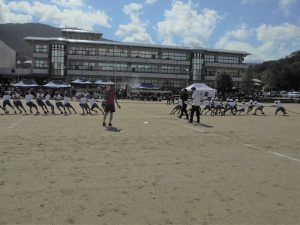 綱引き