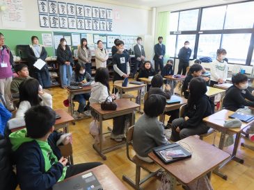 緊張したけど、うれしかった！～２学期授業参観～