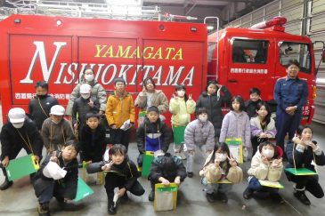 私たちの生活を守ってくださっているんだ！～３年消防署見学～