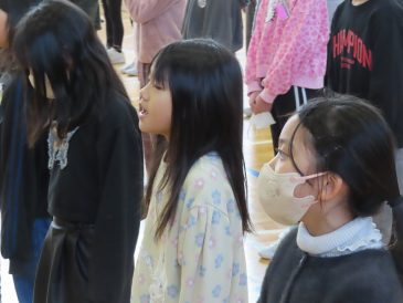 卒業式に向けて…～歌練習開始！～