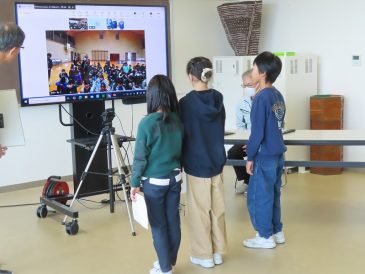 はじめまして！よろしくね！～４，５年桜田小とのオンライン交流会～